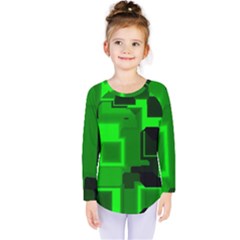 Cyber Glow Kids  Long Sleeve Tee