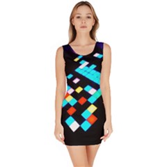 Dance Floor Sleeveless Bodycon Dress by Amaryn4rt