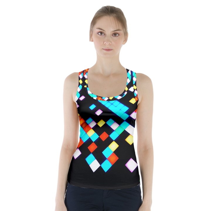 Dance Floor Racer Back Sports Top