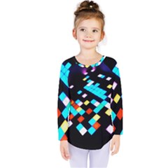 Dance Floor Kids  Long Sleeve Tee