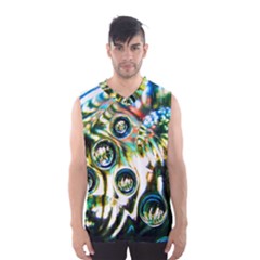 Dark Abstract Bubbles Men s Basketball Tank Top by Amaryn4rt