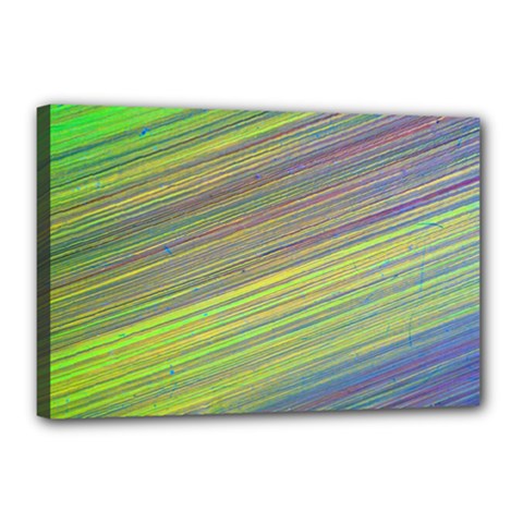 Diagonal Lines Abstract Canvas 18  X 12  by Amaryn4rt