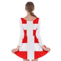 Flag Of Switzerland Long Sleeve Skater Dress View2