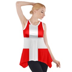 Flag Of Switzerland Side Drop Tank Tunic