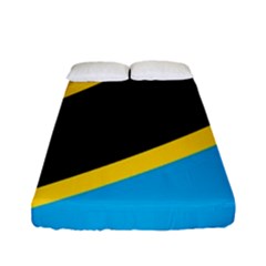 Flag Of Tanzania Fitted Sheet (full/ Double Size)