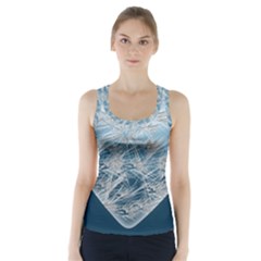 Frozen Heart Racer Back Sports Top