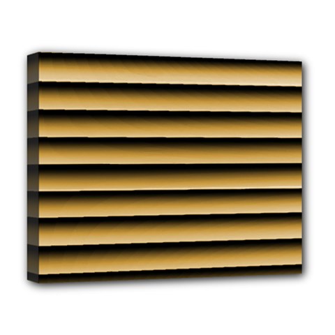 Golden Line Background Deluxe Canvas 20  X 16  