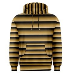 Golden Line Background Men s Pullover Hoodie