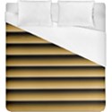 Golden Line Background Duvet Cover (King Size) View1