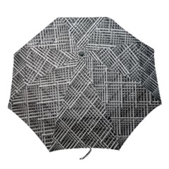 Grid Wire Mesh Stainless Rods Rods Raster Folding Umbrellas