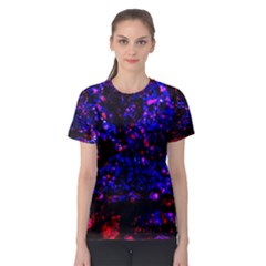 Grunge Abstract Women s Sport Mesh Tee