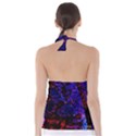 Grunge Abstract Babydoll Tankini Top View2