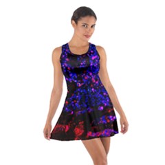 Grunge Abstract Cotton Racerback Dress