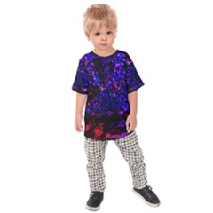 Grunge Abstract Kids  Raglan Tee