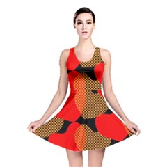 Heart Pattern Reversible Skater Dress by Amaryn4rt