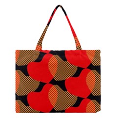 Heart Pattern Medium Tote Bag by Amaryn4rt