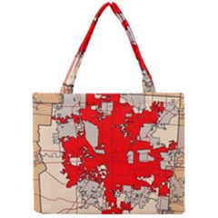 Map Of Franklin County Ohio Highlighting Columbus Mini Tote Bag by Amaryn4rt