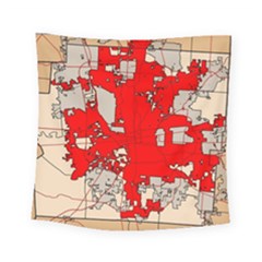 Map Of Franklin County Ohio Highlighting Columbus Square Tapestry (small)