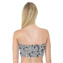 Metal Background Round Holes Bandeau Top View2