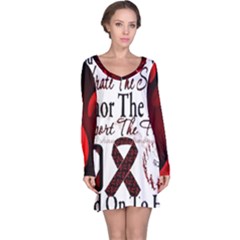 Sickle Cell Is Me Long Sleeve Nightdress