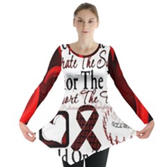 Sickle Cell Is Me Long Sleeve Tunic  by shawnstestimony