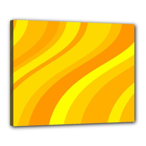 Orange Yellow Background Canvas 20  X 16 