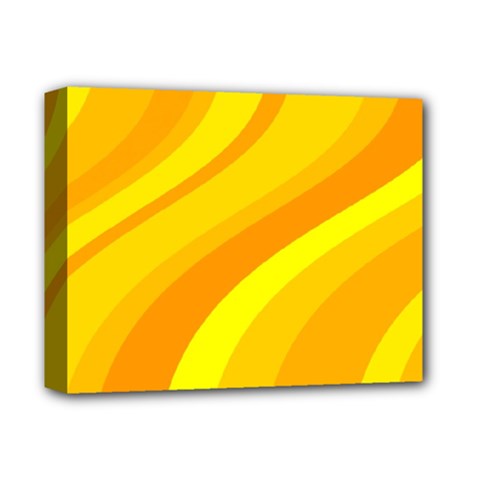 Orange Yellow Background Deluxe Canvas 14  X 11 