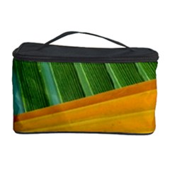 Pattern Colorful Palm Leaves Cosmetic Storage Case