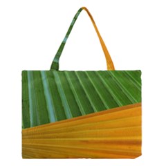 Pattern Colorful Palm Leaves Medium Tote Bag