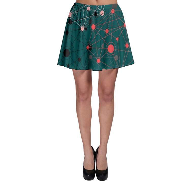 Pattern Seekers The Good The Bad And The Ugly Skater Skirt