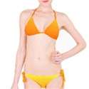 Rainbow Yellow Orange Background Bikini Set View1