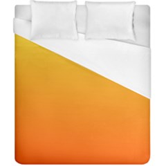 Rainbow Yellow Orange Background Duvet Cover (california King Size)