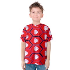 Red Bee Hive Kids  Cotton Tee