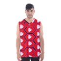 Red Bee Hive Men s Basketball Tank Top View1