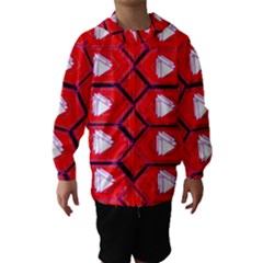 Red Bee Hive Hooded Wind Breaker (kids)