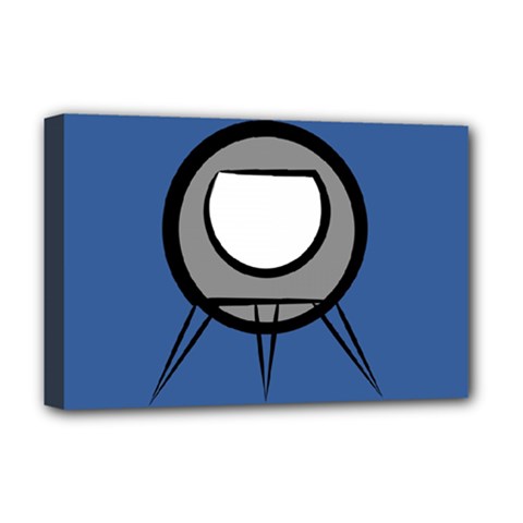 Rocket Ship App Icon Deluxe Canvas 18  X 12  