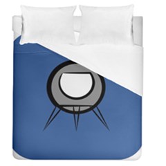 Rocket Ship App Icon Duvet Cover (queen Size)