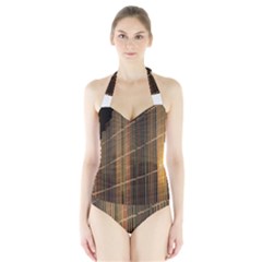 Swisstech Convention Center Halter Swimsuit