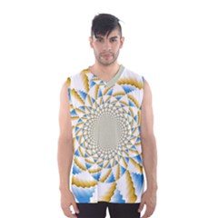 Tech Neon And Glow Backgrounds Psychedelic Art Psychedelic Art Men s Basketball Tank Top