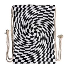 Whirl Drawstring Bag (large) by Amaryn4rt