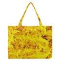 Yellow Abstract Background Medium Tote Bag View1