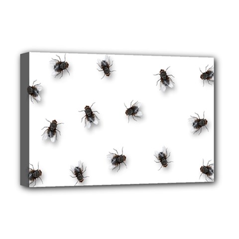 Flies Deluxe Canvas 18  X 12  