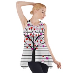 Love Tree Side Drop Tank Tunic