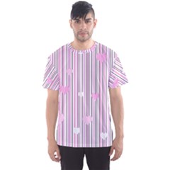 Pink Love Men s Sport Mesh Tee