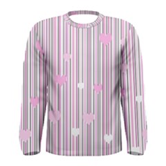 Pink Love Men s Long Sleeve Tee