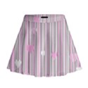 Pink love Mini Flare Skirt View1