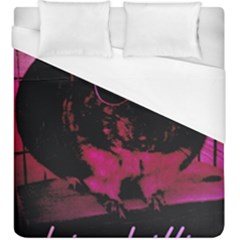 Maggie Chinchillin Version 2 Duvet Cover (king Size) by tigflea