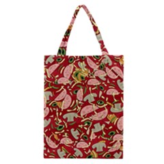 Pizza Pattern Classic Tote Bag by Valentinaart