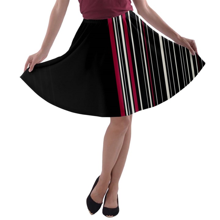 Elegant style A-line Skater Skirt