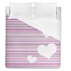 Pink Valentines Day Design Duvet Cover (queen Size)